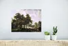 MuchoWow® Poster Bewaldete Landschaft mit Bauernhäusern - Produktbild-Vorschau 5