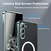 Handyhülle Magsafe für Samsung Galaxy S25 5G Metall Design Produktbild-Vorschau 5