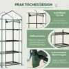 Outsunny Gewächshaus Treibhaus Pflanzenhaus Produktbild-Vorschau 6