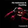 Halloween Maske Purge LED rot - Kostümmaske steuerbar für Produktbild-Vorschau 6