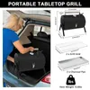 SunJas Holzkohlegrill Klappgrill Tragbarer, Campinggrill Produktbild-Vorschau 2