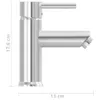vidaXL Umývadlová batéria chrómovaná 130x176 mm - Vodovodné Náhľad obrázku produktu 9