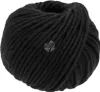 A ball of black yarn. Produktbild-Vorschau