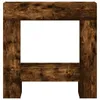 vidaXL Houtkachelomranding, rookkerneik, 81x18x82 cm, Productafbeelding-voorbeeld 4
