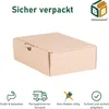 400 x Maxibriefkarton (160 x 110 x 50 mm) DIN A6 stabiler Produktbild-Vorschau 1
