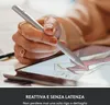 A person's hand is holding a silver stylus and drawing on a tablet. Náhled obrázku produktu