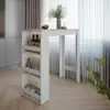 Bartisch Vicco Repose Weiß/Sonoma 45 x 110 cm, Model 55374 Produktbild-Vorschau 4