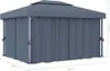 vidaXL Pavillon mit Vorhängen & LED-Lichterkette 4x3 m Produktbild-Vorschau 7