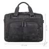 ROYALZ "Chicago" Leder Umhängetasche Herren Laptoptasche Produktbild-Vorschau 2