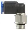 Riegler L-Steckverschraubung Blaue Serie, drehbar, G 1/8 a, Produktbild-Vorschau 4