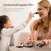 A mother and daughter are playing with makeup, with the daughter applying makeup to her mother's nose. Náhled obrázku produktu