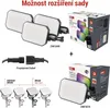 GoSmart venkovní LED reflektor, rozšiřující sada, 1 díl, 4 W, RGBIC stmívatelné, WiFi Náhled obrázku produktu