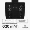 Klarstein Okap kuchenny, Okap skośny, Cichy okap, Okap z Podgląd zdjęcia produktu 3