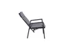 A gray recliner chair on a white background. Produktbild-Vorschau
