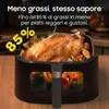 Friggitrice ad Aria XXL 9L con 9-in-1– Air Fryer Senza Olio Anteprima dell’immagine prodotto 3