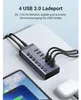 Hub UGREEN 7w1 USB-C, 7x USB-A 3.0 12V 2A CM481(czarny) Podgląd zdjęcia produktu 33