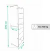 Robex Deckenleiter Slim 55 cm Schwarz Produktbild-Vorschau 4