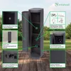 Novatool 1x Gartensteckdose Funk 2-fach Anthrazit SMART Produktbild-Vorschau 3
