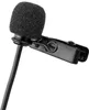 A close-up shot of a black lavalier microphone with a foam windscreen and a clip. Náhľad obrázku produktu