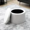 SVITA AMBER Aufbewahrungsbox mit Deckel Hocker mit Stauraum Produktbild-Vorschau 3