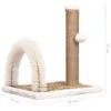 vidaXL Albero per gatti con arco per la cura del pelo e Anteprima dell’immagine prodotto 8