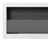 Cheminée éthanol S-Line BOX 90 cm avec vitre blanche. Voir les images du produit 3