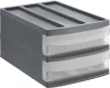 Rotho Schubladenbox M Duo SYSTEMIX zwei Schubladen je 4.5 L Produktbild-Vorschau 1