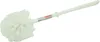Brosse WC en plastique blanc rond Voir les images du produit 2