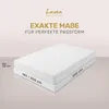 Lavea® Spannbettlaken 180x200cm - 200x200cm, Maya, 100% Produktbild-Vorschau 2
