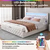 Letto imbottito 180 x 200 cm letto funzionale con rete a Anteprima dell’immagine prodotto 11
