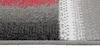 A close-up view of a rug with a geometric pattern. Produktbild-Vorschau