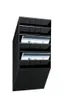 DURABLE Prospektspender FLEXIBOXX 6 A4 quer 6 St., schwarz Produktbild-Vorschau 3