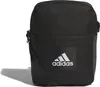 A black Adidas crossbody bag with the Adidas logo on the front. Voir les images du produit