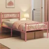 Yaheetech Bettrahmen Metallbett für 90 x 190 cm Matratze Produktbild-Vorschau 2
