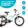 HILAND Rocket 18 Zoll Kinderfahrrad Mountainbike mit Produktbild-Vorschau 2