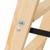 KADAX Malleiter aus Holz, ausziehbar, 2x3 Stufen, klappbar, Produktbild-Vorschau 7
