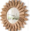 Spiegel Wanddekoration (ca. 43 cm) pastoraler runder Produktbild-Vorschau 1