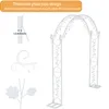 Arc de mariage métallique, design élégant, construction Voir les images du produit 5