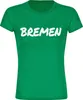 multifanshop Damen T-Shirt - Bremen - Textmarker, grün, Produktbild-Vorschau 1