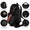 Cityrucksack Retro Rucksack Damen 3 in 1 Handtasche Mädchen Produktbild-Vorschau 5