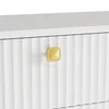 Flieks Schuhschrank mit 3 Klappen, Schuhkommode 90x25x121 Produktbild-Vorschau 7
