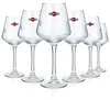 6x Martini Wermut Glas Stielglas 0,425l Gläser Weinglas Produktbild-Vorschau 1