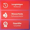 PURAHELP Rettungsdecke Gold Silber (5 Stück) - Wetterfeste Produktbild-Vorschau 3