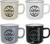 com-four® 4x Kaffeebecher im Vintage-Design - 380 ml Produktbild-Vorschau 1