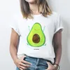 Mr. & Mrs. Panda Größe L T-Shirt Avocado Glücklich - Weiß - Produktbild-Vorschau 3