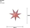 Best Season Papierstern Romantic-Star, Metall, rosa Produktbild-Vorschau 7