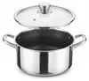 Kochtopf 2 L Ø 20 cm – Edelstahl Induktion Topf mit Produktbild-Vorschau 1