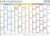 Calendario dell'anno 2026 - Calendario da parete - Poster Anteprima dell’immagine prodotto 1