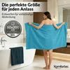 Komfortec 2er Saunatuch Set 80x200 cm aus 100% Baumwolle, Produktbild-Vorschau 2