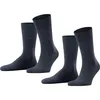 FALKE Baumwolle Touch Kniestrümpfe Damen platinum 39-42 Produktbild-Vorschau 6